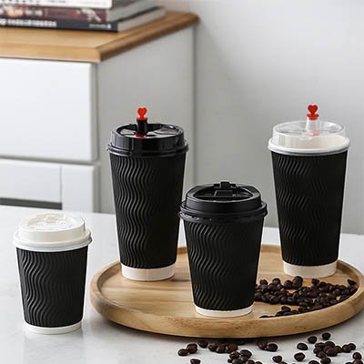 16oz ripple cups